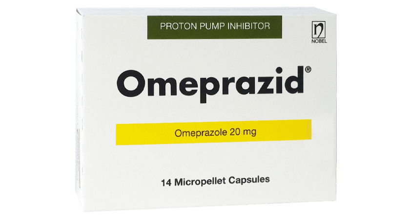 Omeprazid 20mg 14 гастрорезистентна капсула