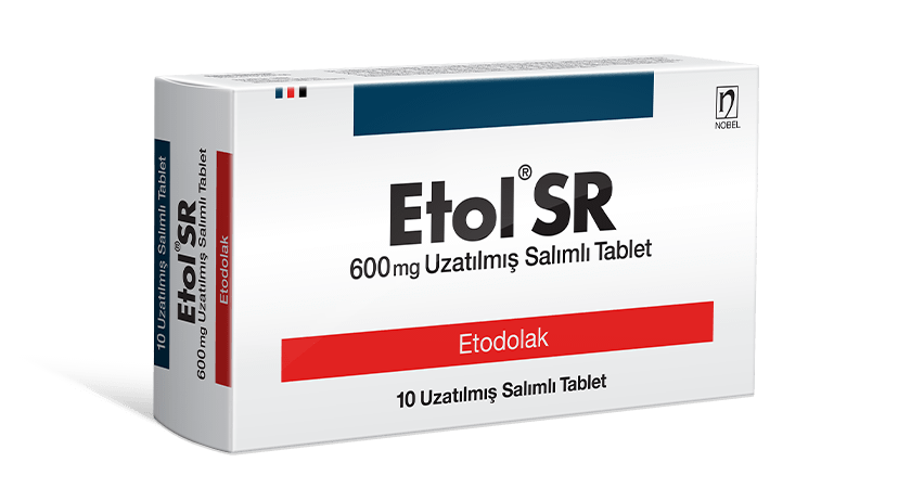 Etol SR 600mg 10 tablets	