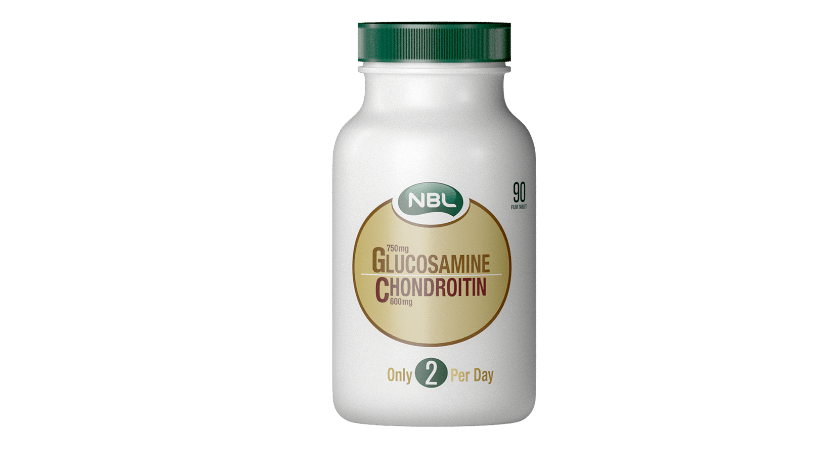 NBL Glucosamine Chondroitin 750mg/600mg 90 Tablets