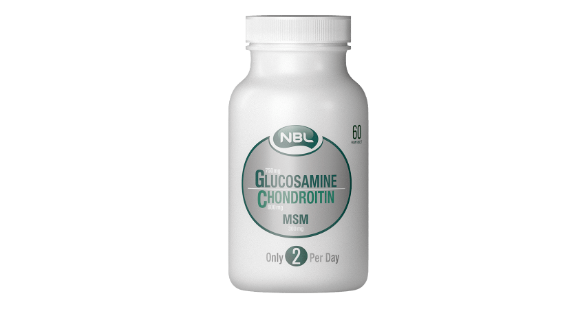 NBL Glucosamine Chondroitin MSM 750mg/600mg/300mg 60 Tablets