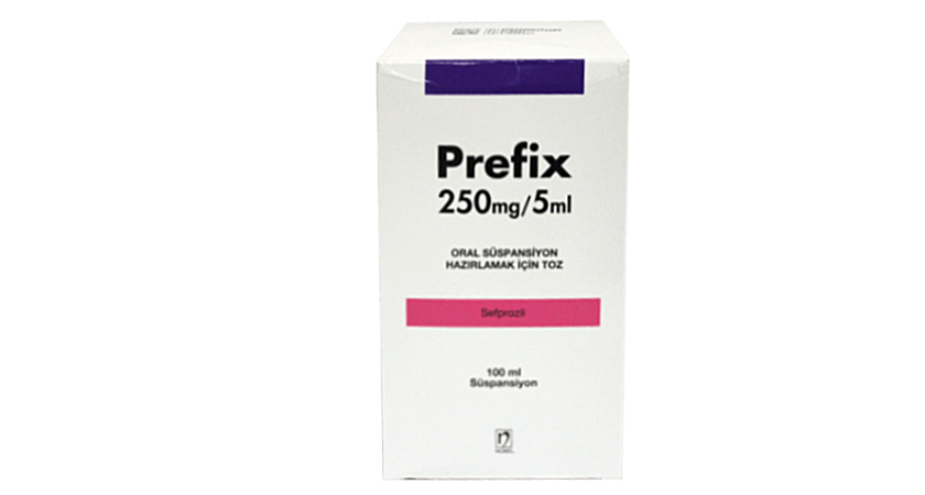 Prefix 250mg/5ml 125ml Powder for peroral suspension